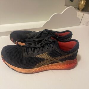 Mens- Reebok Crossfit Nano 9 Dark gray and Orange Size
